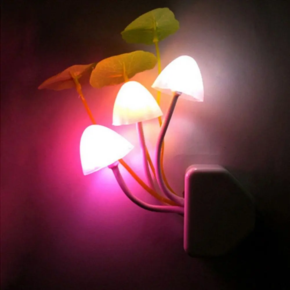 US Plug Flower Bedroom Lights New Decoration Romantic Dream Home Mushroom Light Colorful LED Lamp Sensor Control
US Plug Flower Bedroom Lights New Decoration Romantic Dream Home Mushroom Light Colorful LED Lamp Sensor Control