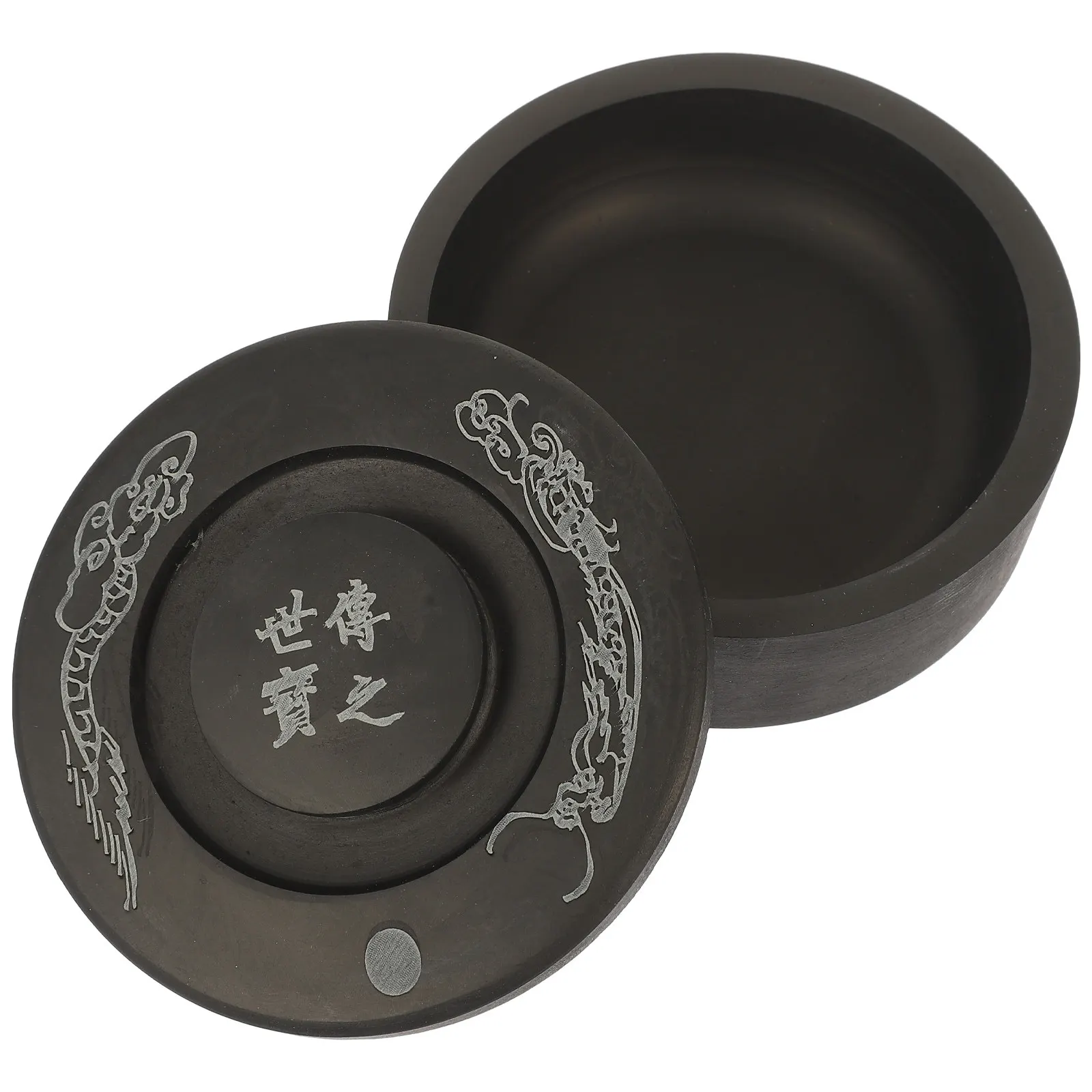 Chinese Inkstone Lidded Inkstone Preserve Inkwell Fine Workmanship Calligraphy Inkslab Grinding Ink Holder for Drawing Painting
Chinese Inkstone Lidded Inkstone Preserve Inkwell Fine Workmanship Calligraphy Inkslab Grinding Ink Holder for Drawing Painting