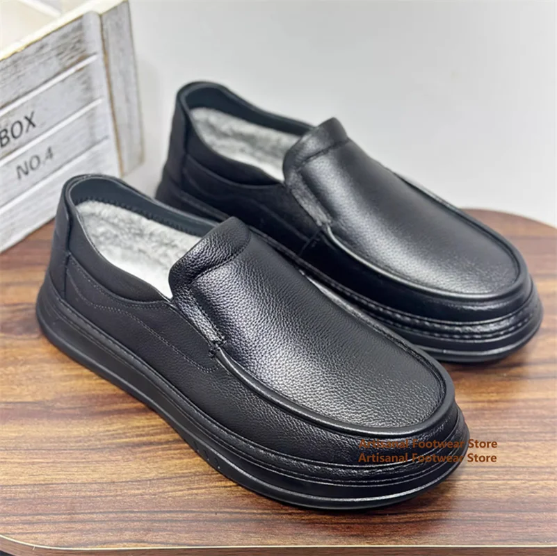 Cowhide Casual Leather Shoes for Men Soft Leather Soft Sole Business Office Dress Shoes Genuine Leather Slip-On Men's Shoes
Cowhide Casual Leather Shoes for Men Soft Leather Soft Sole Business Office Dress Shoes Genuine Leather Slip-On Men's Shoes