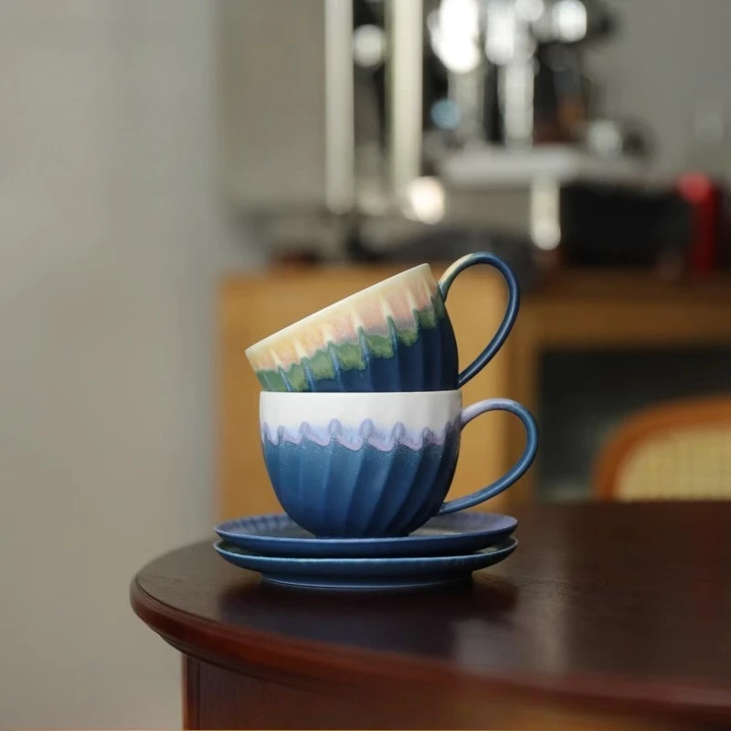 Gradient Ceramic Coffee Cup, INS-Style High-End Water Mug, Elegant Birthday Gift for Women, Luxury Textured Ceramic Cup
Gradient Ceramic Coffee Cup, INS-Style High-End Water Mug, Elegant Birthday Gift for Women, Luxury Textured Ceramic Cup