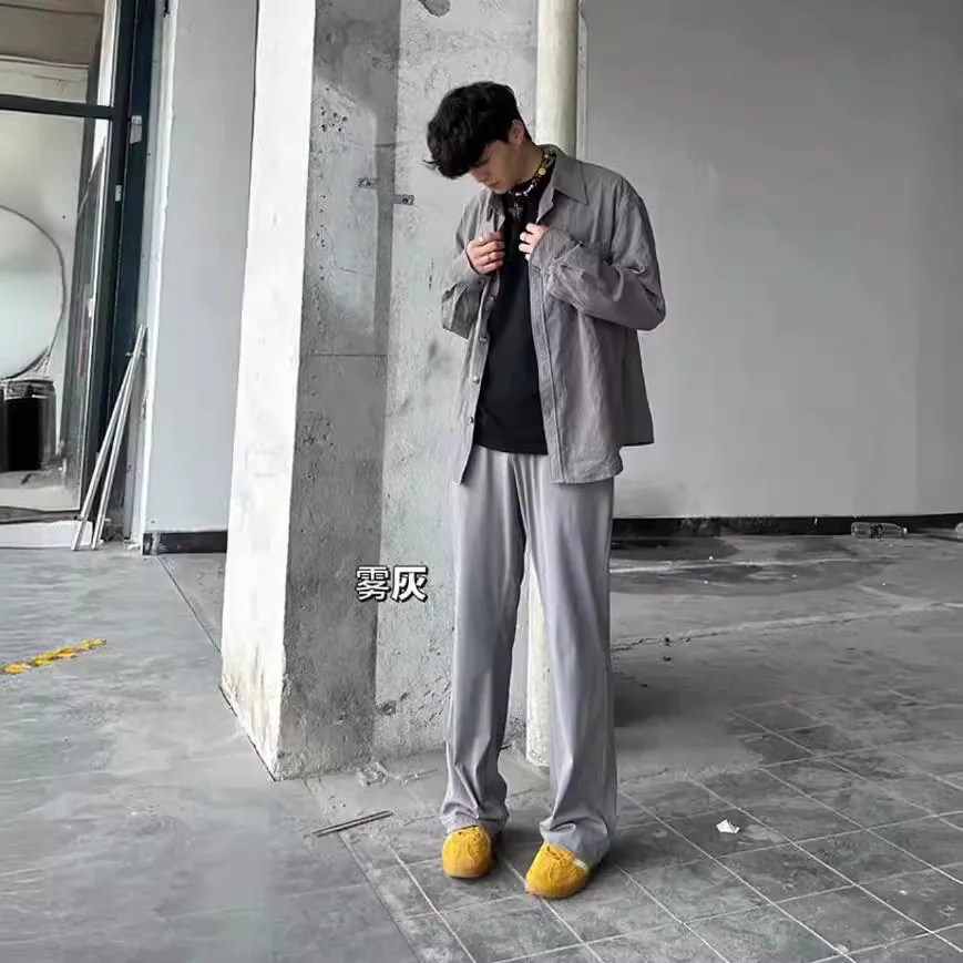 Summer Cool Ice Skin Scimitar Loose Slightly Straightened Tube Thin Quick-drying Casual Pants Tide
Summer Cool Ice Skin Scimitar Loose Slightly Straightened Tube Thin Quick-drying Casual Pants Tide