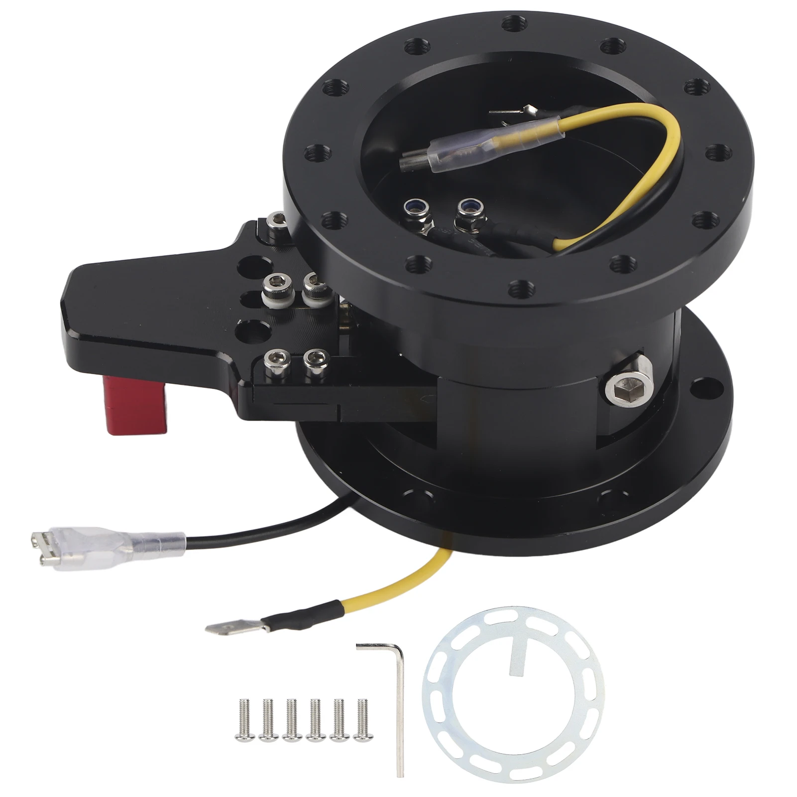 Steering Wheel Quick Release Hub Adapter Tilt / Flip Auto Maintenance Car Repairing Tool
Steering Wheel Quick Release Hub Adapter Tilt / Flip Auto Maintenance Car Repairing Tool