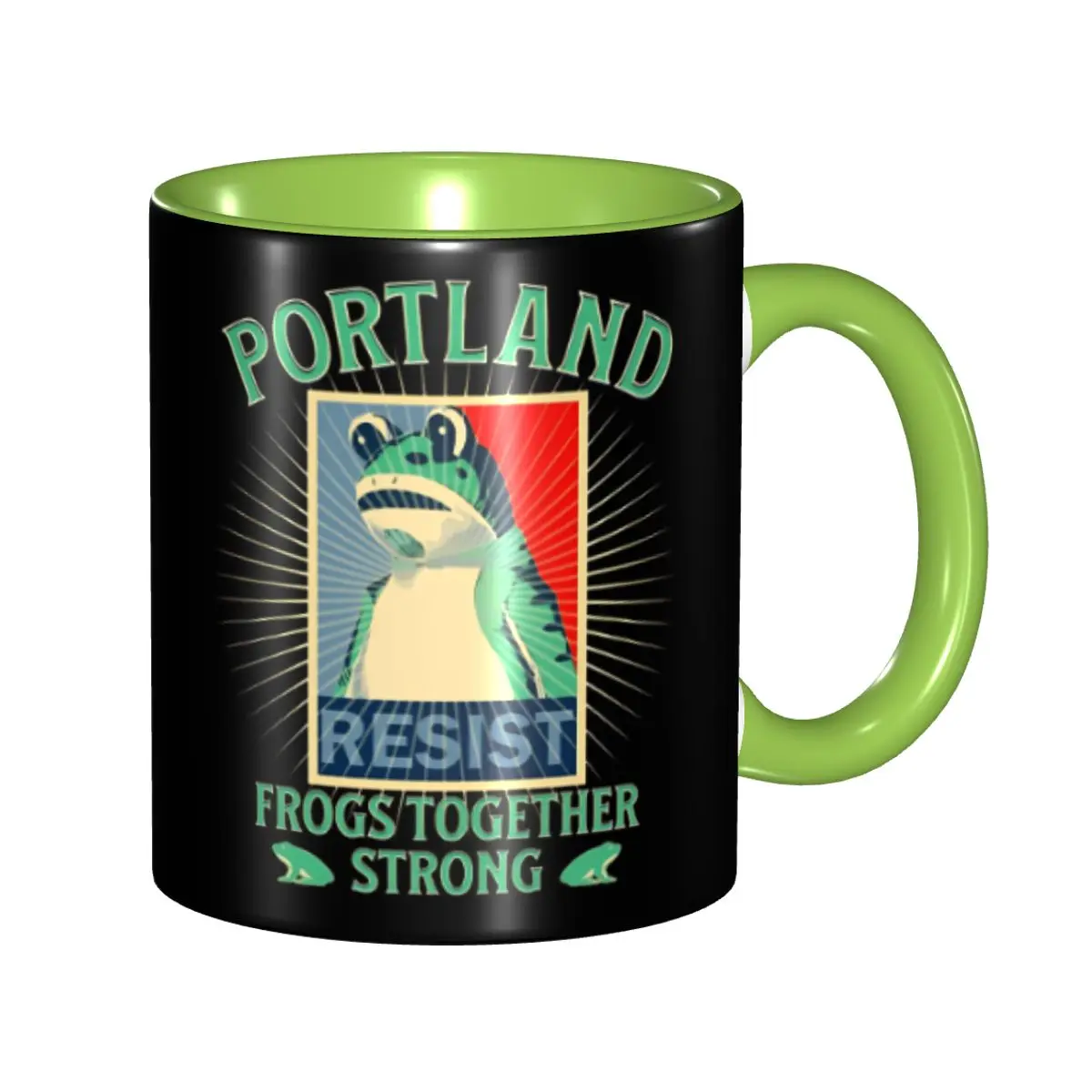 Cute Portland Frog Protest Resist Portland Frog Protest Resist Coffee Cup Office Mug
Cute Portland Frog Protest Resist Portland Frog Protest Resist Coffee Cup Office Mug