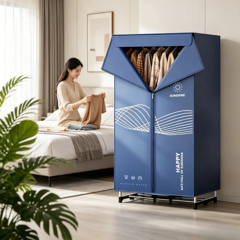 Portable Clothes Dryer, Double-Layer Fast Drying Machine, 20KG Load Capacity, Quiet Operation, 180-Min Timer, Energy Efficient
Portable Clothes Dryer, Double-Layer Fast Drying Machine, 20KG Load Capacity, Quiet Operation, 180-Min Timer, Energy Efficient