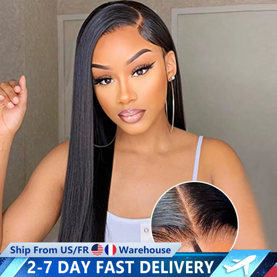 9x6 7x5 Straight Glueless Human Hair Ready To Wear Preplucked Straight Human Hair Wigs 5x5 6x4 Lace Closure Pre Cut
9x6 7x5 Straight Glueless Human Hair Ready To Wear Preplucked Straight Human Hair Wigs 5x5 6x4 Lace Closure Pre Cut