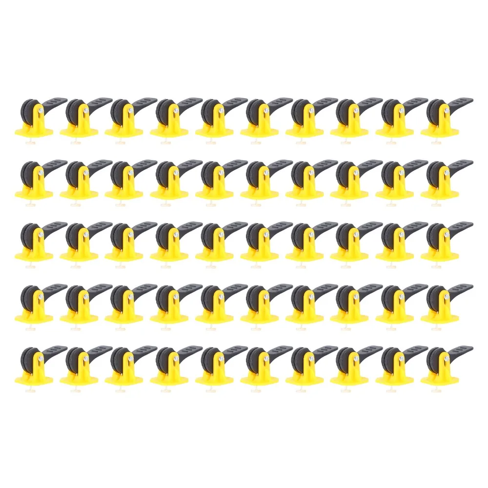 50PCS Adjustable Reusable Tile Leveler Exchangeable Yellow Tile Spacers Tile Leveling System Bathroom
50PCS Adjustable Reusable Tile Leveler Exchangeable Yellow Tile Spacers Tile Leveling System Bathroom