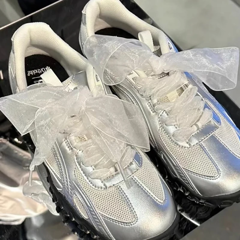 1Pair 2.5cm Widened Transparent Chiffon Organza Shoelaces 120cm Length Bowknot Beauty Sneaker Sport Shoes White Shoes Laces
1Pair 2.5cm Widened Transparent Chiffon Organza Shoelaces 120cm Length Bowknot Beauty Sneaker Sport Shoes White Shoes Laces