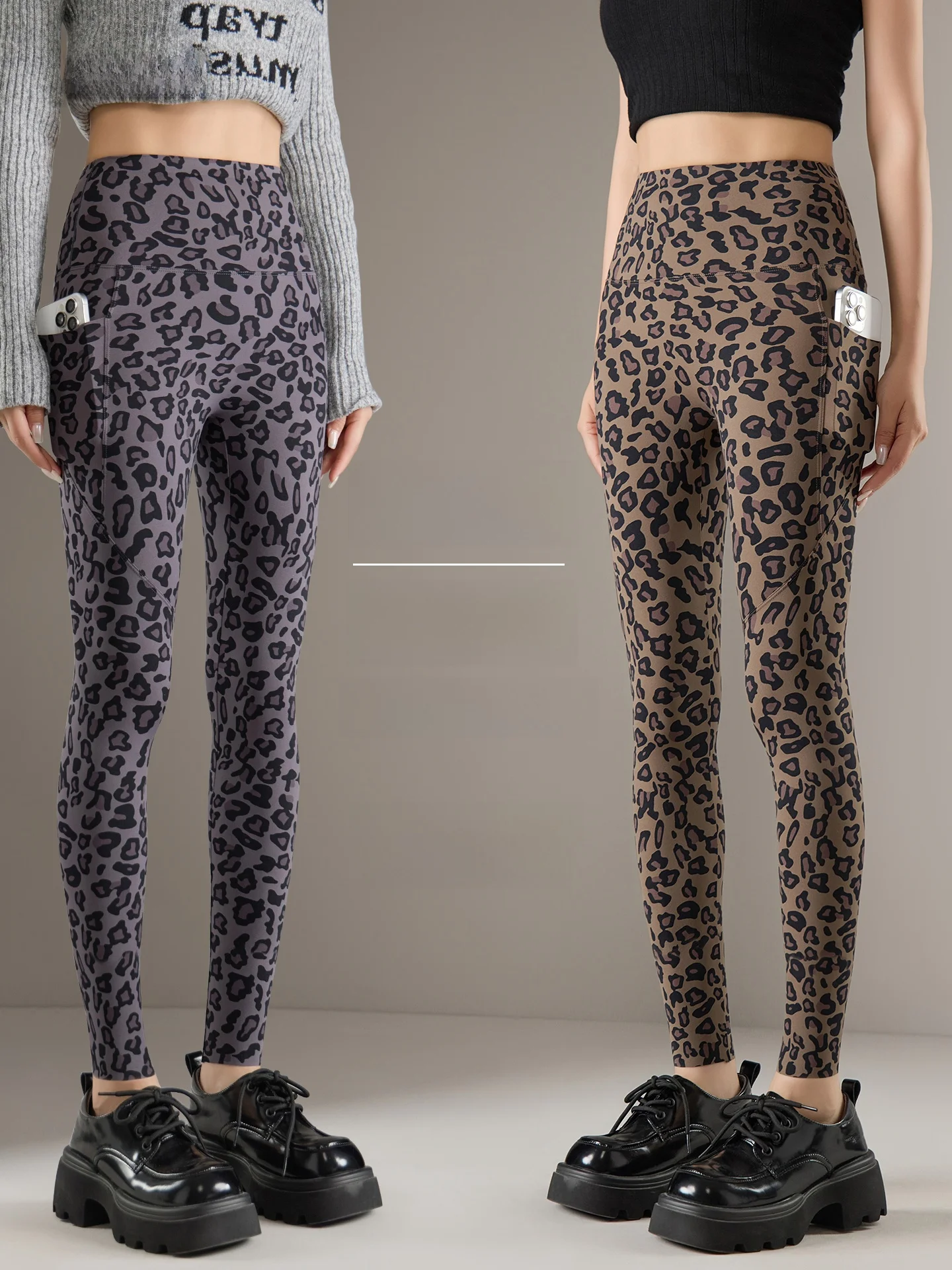 Женские спортивные брюки с высокой талией для фитнеса и йоги, осенняя новинка 2025 года, с леопардовым принтом, из ткани аркскин, базовый слой, спортивные штаны
Женские спортивные брюки с высокой талией для фитнеса и йоги, осенняя новинка 2025 года, с леопардовым принтом, из ткани аркскин, базовый слой, спортивные штаны