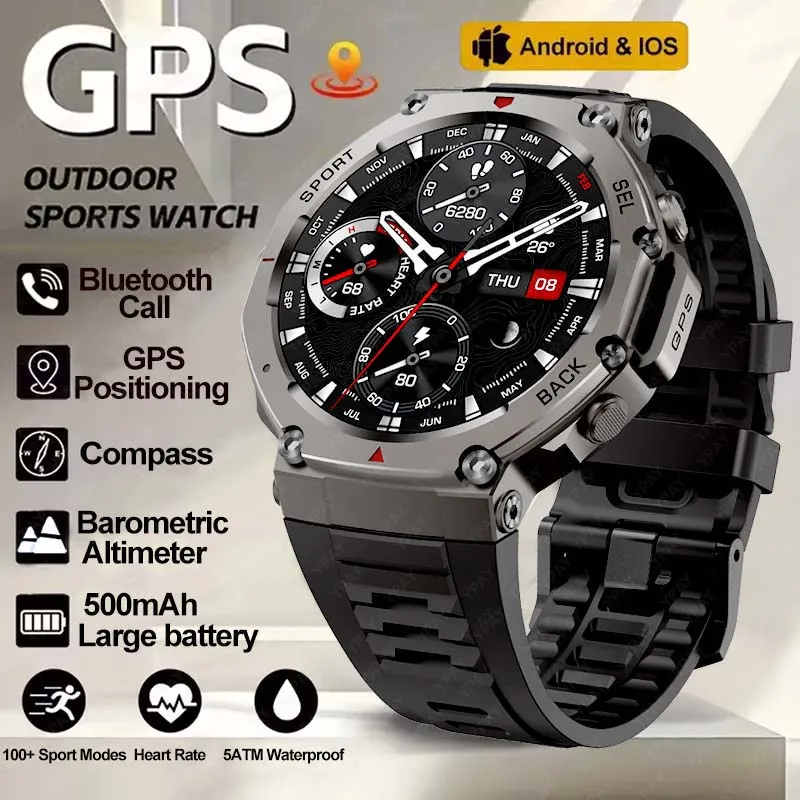 T-Rex3 GPS Смарт-часы для Xiaomi IOS Встроенный GPS-компас Барометрический альтиметр Двухдиапазонный GNSS Смарт-часы для голосовых вызовов Мужские 5ATM
T-Rex3 GPS Смарт-часы для Xiaomi IOS Встроенный GPS-компас Барометрический альтиметр Двухдиапазонный GNSS Смарт-часы для голосовых вызовов Мужские 5ATM