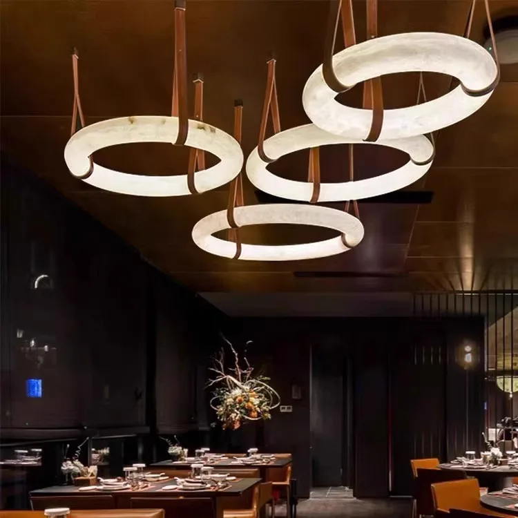 Natural marble living room chandelier dining room bar light Nordic study bedroom lamp
Natural marble living room chandelier dining room bar light Nordic study bedroom lamp