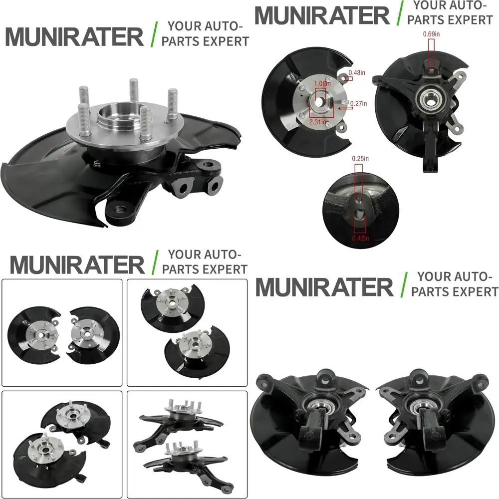 Munirater 2 шт. передние поворотные кулаки и замена ступицы подшипника колеса для Civic 2006-2011 гг.
Munirater 2 шт. передние поворотные кулаки и замена ступицы подшипника колеса для Civic 2006-2011 гг.