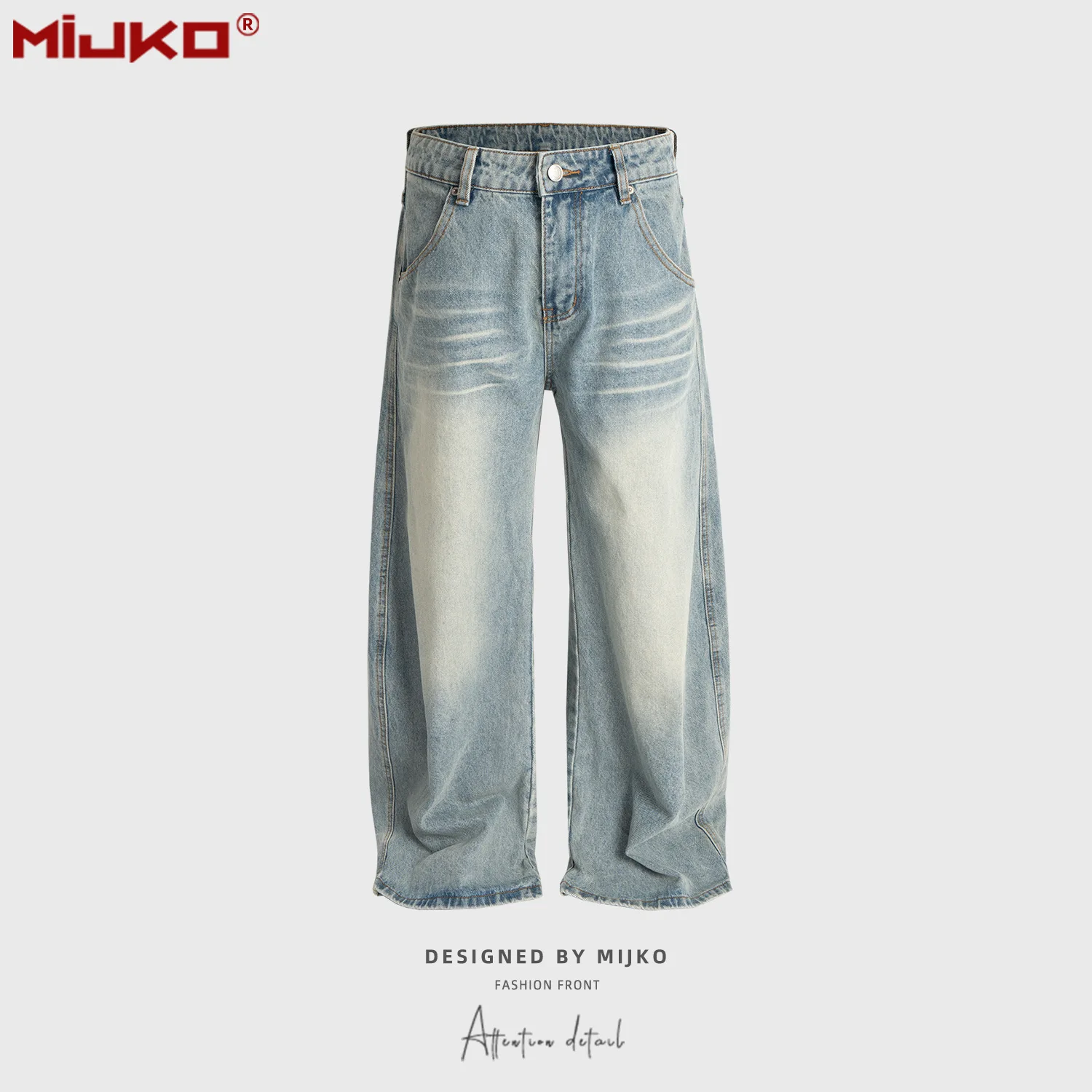 Unisex Retro Washed Vintage Blue Jeans Men's And Women's Cut Pattern Silhouette G6696#
Unisex Retro Washed Vintage Blue Jeans Men's And Women's Cut Pattern Silhouette G6696#