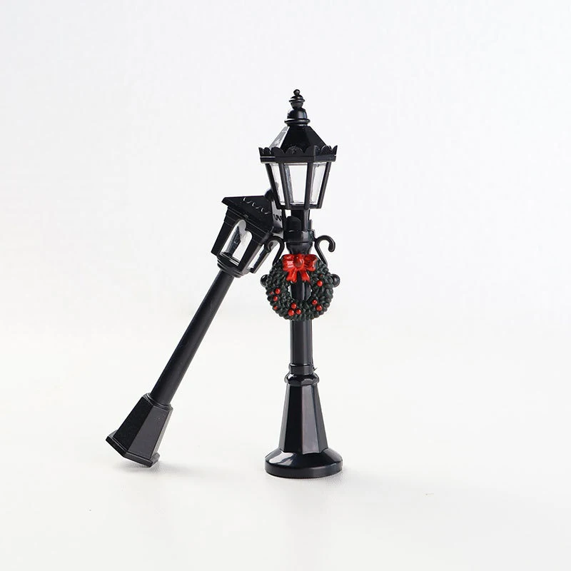 1/2Pcs Dollhouse Mini Street Light Model Simulation Christmas Wreath Street Lamp Micro Landscape Small Street Lamp Decor Kid Toy
1/2Pcs Dollhouse Mini Street Light Model Simulation Christmas Wreath Street Lamp Micro Landscape Small Street Lamp Decor Kid Toy