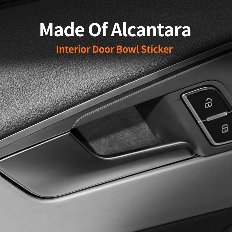 For Audi A4l A4 S4 A5 S5 Q5l Q5 Q7 Door Bowl Scratch-proof Decorative Trim Sticker Accessory Car Decoration Made Of Alcantara
For Audi A4l A4 S4 A5 S5 Q5l Q5 Q7 Door Bowl Scratch-proof Decorative Trim Sticker Accessory Car Decoration Made Of Alcantara