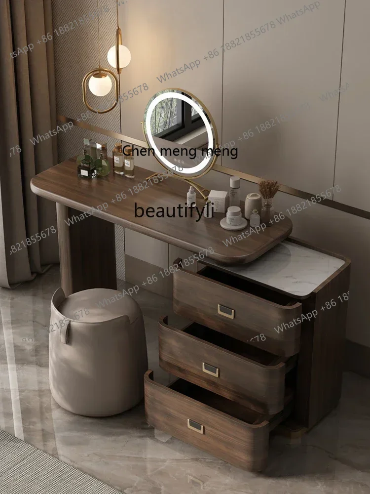 32Designer dresser high-end Italian minimalist small apartment retractable dressing table
32Designer dresser high-end Italian minimalist small apartment retractable dressing table