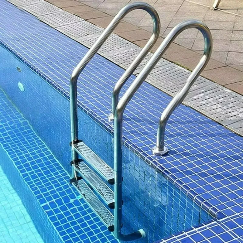 Stainless Steel Structure Pool Ladder Anti-Slip Safety Design Stable Installation For Various Swimming Pools Annual Hot Sale
Stainless Steel Structure Pool Ladder Anti-Slip Safety Design Stable Installation For Various Swimming Pools Annual Hot Sale