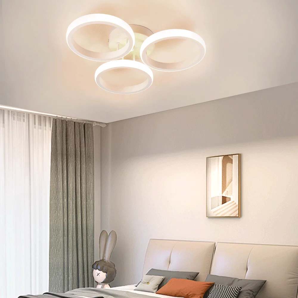3 Ring Modern LED Ceiling Lights Corridor Light Home Lighting Led Surface Mounted for Bedroom Living Room Aisle 3-color
3 Ring Modern LED Ceiling Lights Corridor Light Home Lighting Led Surface Mounted for Bedroom Living Room Aisle 3-color