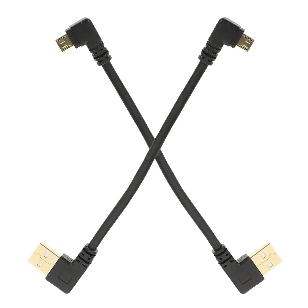 2pcs Micro USB Cable 6 Inch Right Angle Gold Plated Zinc Alloy Short Cables Fast Charging Data Transfer
2pcs Micro USB Cable 6 Inch Right Angle Gold Plated Zinc Alloy Short Cables Fast Charging Data Transfer