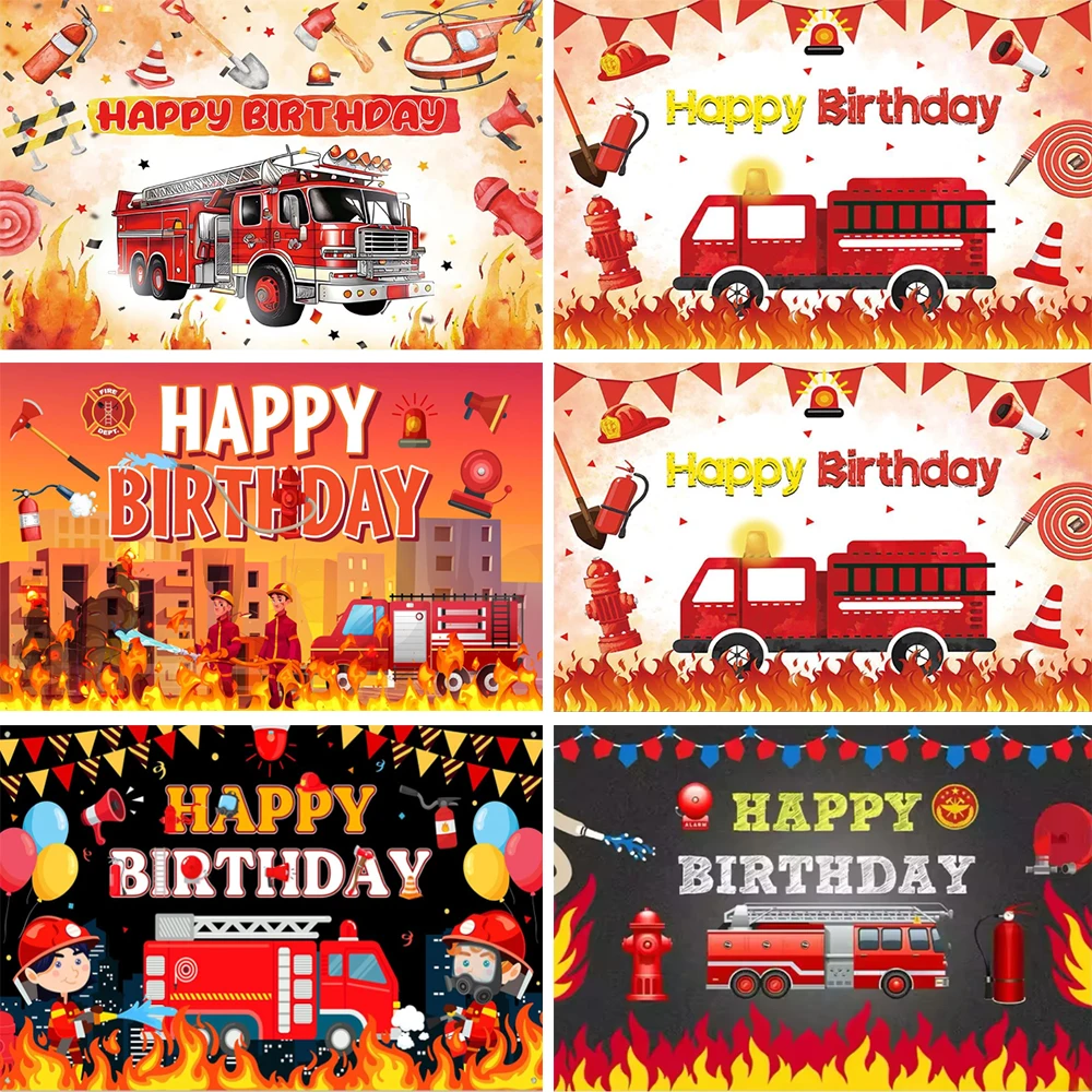 Firefighter Firetruck Theme BackgroundRed Fire Truck Children Boy Birthday Party Decor Baby Shower Photography Backdrop Props
Firefighter Firetruck Theme BackgroundRed Fire Truck Children Boy Birthday Party Decor Baby Shower Photography Backdrop Props