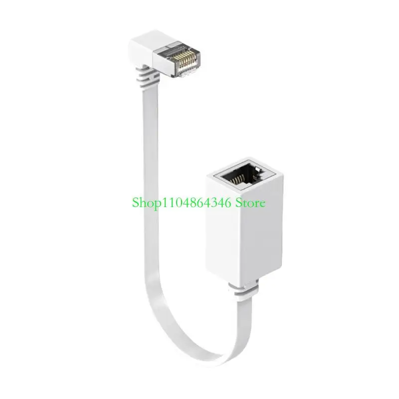 5ASD CAT7 Ethernet Удлиненный кабель Правый угловой угловой адаптер RJ45 LAN Adapter
5ASD CAT7 Ethernet Удлиненный кабель Правый угловой угловой адаптер RJ45 LAN Adapter