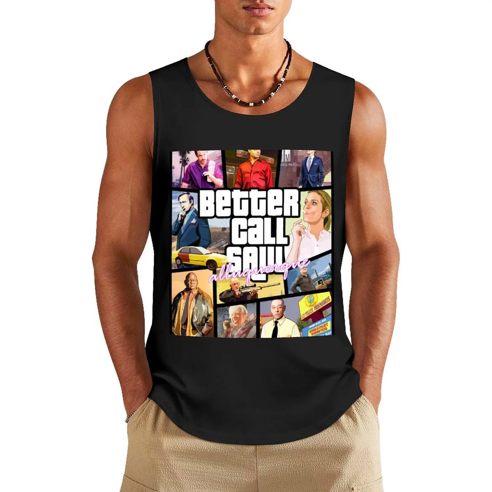 better call saul game art Tank Top Men's clothes training weight vest bodybuilding men
better call saul game art Tank Top Men's clothes training weight vest bodybuilding men