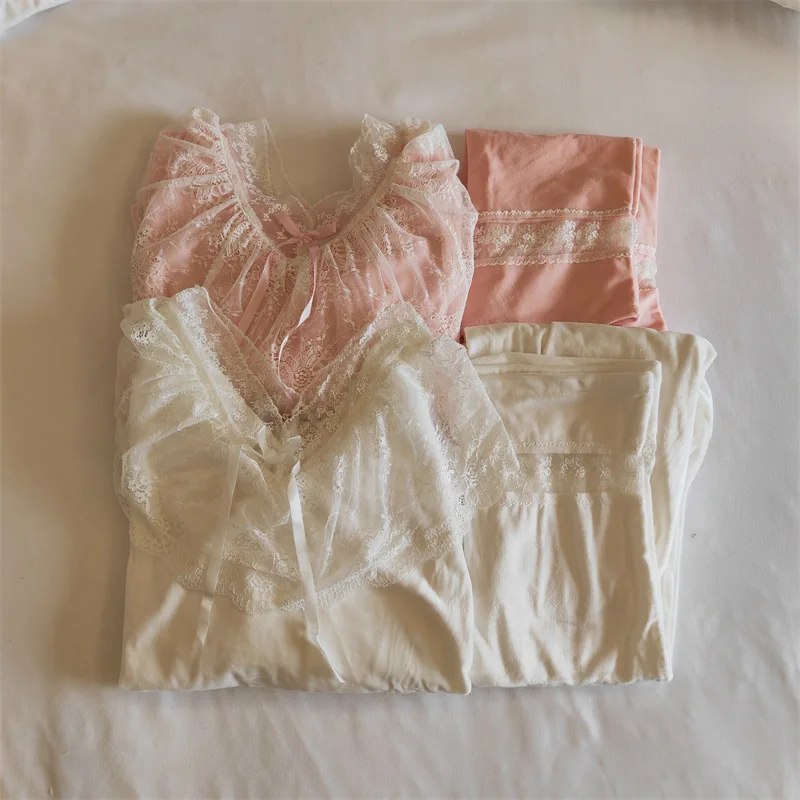 Warm Winter Sets For Women Pyjama Set Pajamas Sleepwear New Long Sleeve Nightie Suit For Home Clothing Female Room Wear
Warm Winter Sets For Women Pyjama Set Pajamas Sleepwear New Long Sleeve Nightie Suit For Home Clothing Female Room Wear
