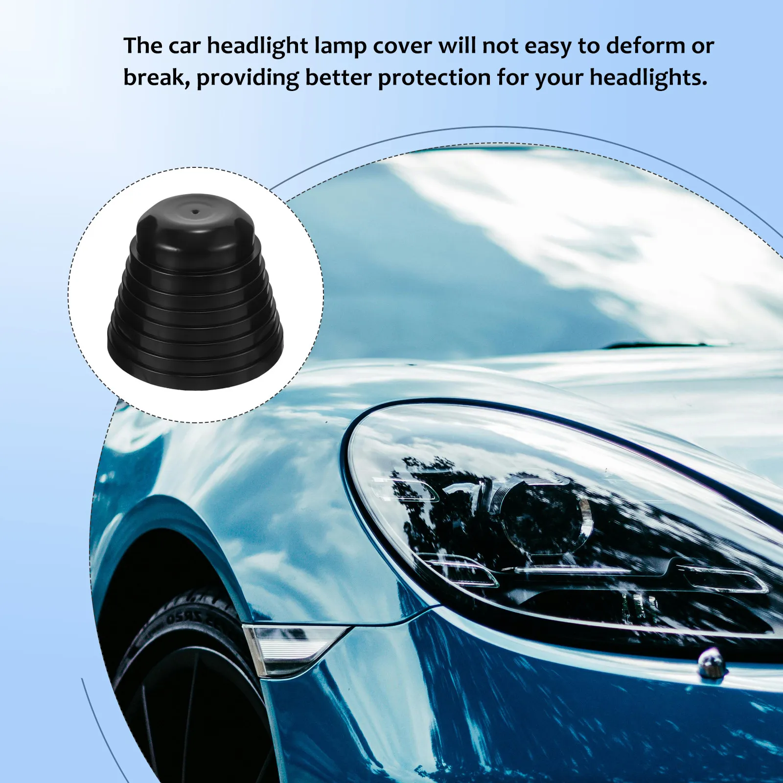 Car Protector Cover for LED Halogen Headlamp Lens Shield Against Cracks and Wear Smooth Finish Heavy Duty
Car Protector Cover for LED Halogen Headlamp Lens Shield Against Cracks and Wear Smooth Finish Heavy Duty