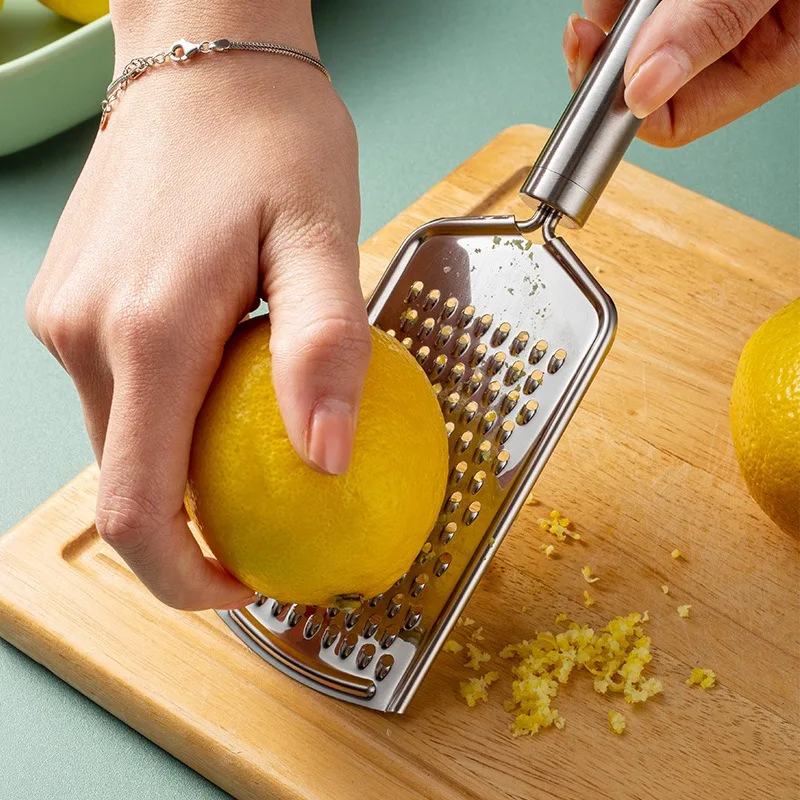 Peeling Knife Stainless Steel Double Head Grater Multifunctional 2-In-1 Household Kitchen Melon Grater Fruit Potato ZesterGrater
Peeling Knife Stainless Steel Double Head Grater Multifunctional 2-In-1 Household Kitchen Melon Grater Fruit Potato ZesterGrater
