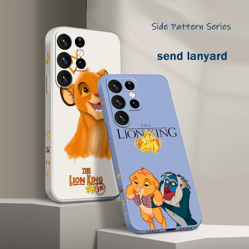 Disney Lion King For Samsung S23 S22 S21 S20 Fe S10 Note 20 10 Ultra Lite Plus Liquid Left Rope Cover Phone Case
Disney Lion King For Samsung S23 S22 S21 S20 Fe S10 Note 20 10 Ultra Lite Plus Liquid Left Rope Cover Phone Case