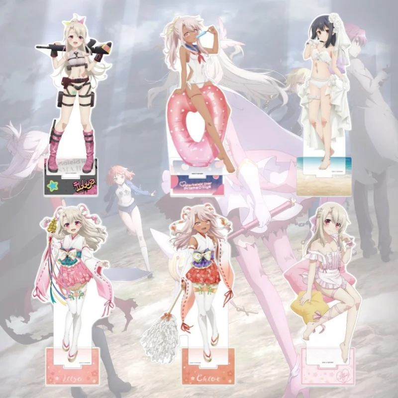 Anime Fate kaleid liner Acrylic stand Illya Kuro Miyu Edelfelt Cosplay Prop Decor Figure Desktop keychain Christmas Gifts 15cm
Anime Fate kaleid liner Acrylic stand Illya Kuro Miyu Edelfelt Cosplay Prop Decor Figure Desktop keychain Christmas Gifts 15cm