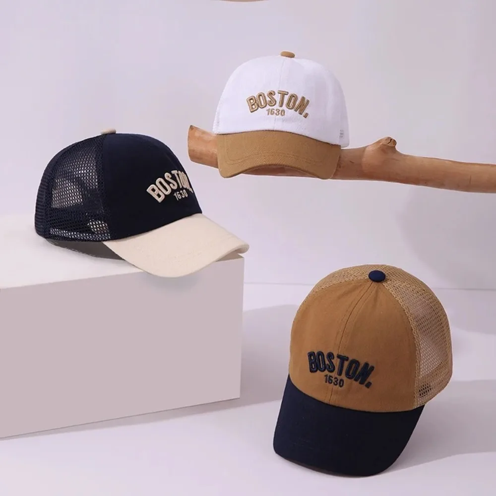 New Mesh Kids Baseball Cap Breathable Sun Protection Children Duck Tongue Cap Letter Embroidery Girls Sun Hat Summer
New Mesh Kids Baseball Cap Breathable Sun Protection Children Duck Tongue Cap Letter Embroidery Girls Sun Hat Summer