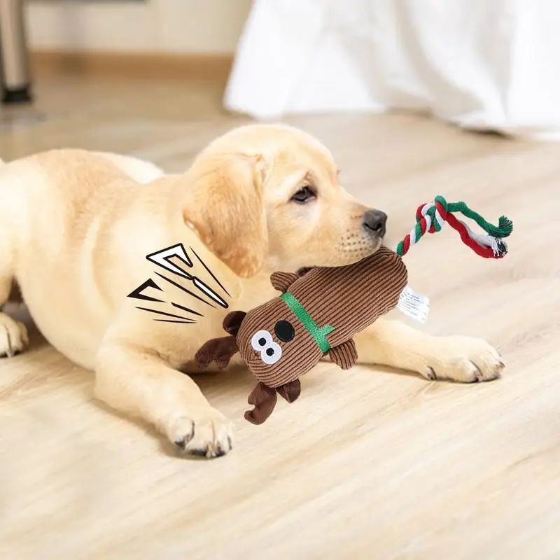 Dog Toys For Teething Puppy Snowman Deer Dog Sound Toy Puppy Supplies Built-in Squeaker Dog Enrichment Toys For Large Dogs Dog
Dog Toys For Teething Puppy Snowman Deer Dog Sound Toy Puppy Supplies Built-in Squeaker Dog Enrichment Toys For Large Dogs Dog