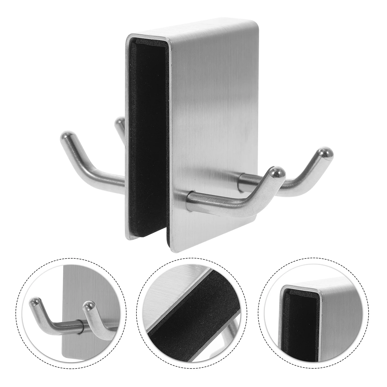 Glass Door Hook Hooks for Hanging Hanger Cabinet Key over The Towel Rack Hat Stainless Steel Coat
Glass Door Hook Hooks for Hanging Hanger Cabinet Key over The Towel Rack Hat Stainless Steel Coat