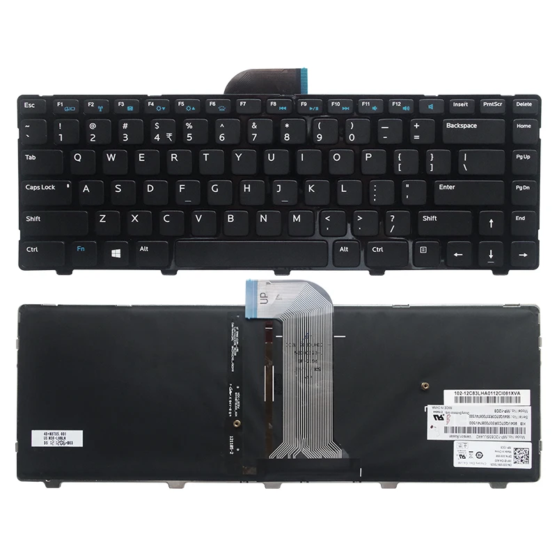 Новая английская клавиатура с подсветкой для Dell Inspiron 14 3421 3437 14R 5421 5437 M431R Latitude 3440 Vostro 2421
Новая английская клавиатура с подсветкой для Dell Inspiron 14 3421 3437 14R 5421 5437 M431R Latitude 3440 Vostro 2421