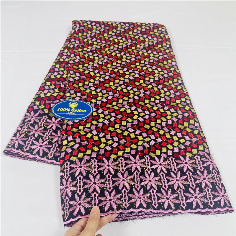 5 yard Swiss lace fabric heavy beaded embroidery African 100% cotton fabrics Swiss voile lace popular Dubai style 29L810203
5 yard Swiss lace fabric heavy beaded embroidery African 100% cotton fabrics Swiss voile lace popular Dubai style 29L810203