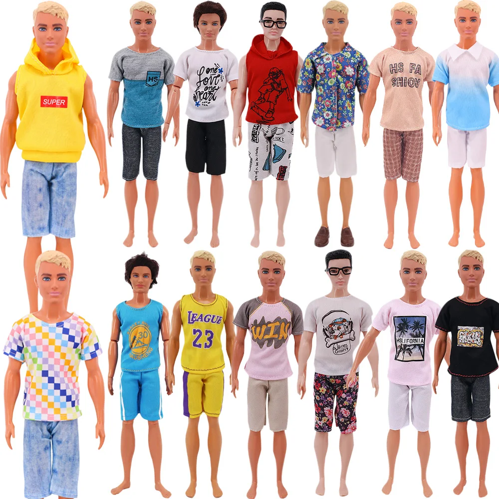 2Pcs=Short Sleeves+Shorts,Daily Doll Clothes,For 1/6 Doll,Jersey Set,babi's Boyfriend Ken Doll Accessories,Kid Toy,Festival Gift
2Pcs=Short Sleeves+Shorts,Daily Doll Clothes,For 1/6 Doll,Jersey Set,babi's Boyfriend Ken Doll Accessories,Kid Toy,Festival Gift