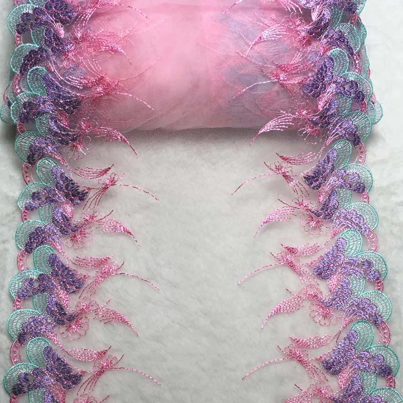 20Yards Two Tones Embroidery Lace Trim Skirt Hem Underwear Sewing Craft DIY Apparel Fabrics Lace Lingerie High Quality
20Yards Two Tones Embroidery Lace Trim Skirt Hem Underwear Sewing Craft DIY Apparel Fabrics Lace Lingerie High Quality
