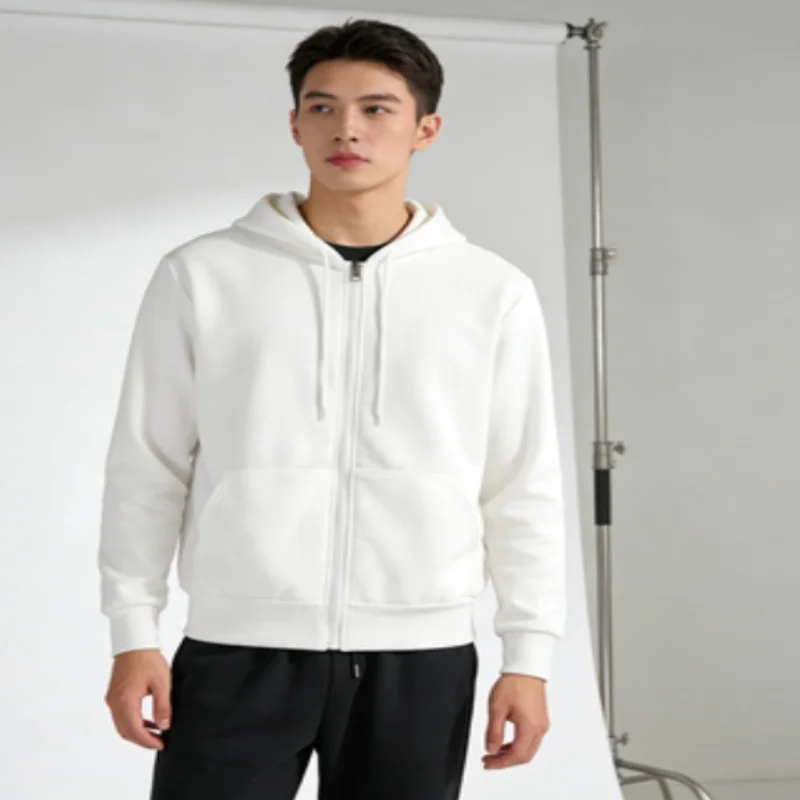 2026 New Men zippered hoodie + Casual Pants Set for Autumn and Winter fashion Fitness and Warm sportswear Two-piece set
2026 New Men zippered hoodie + Casual Pants Set for Autumn and Winter fashion Fitness and Warm sportswear Two-piece set