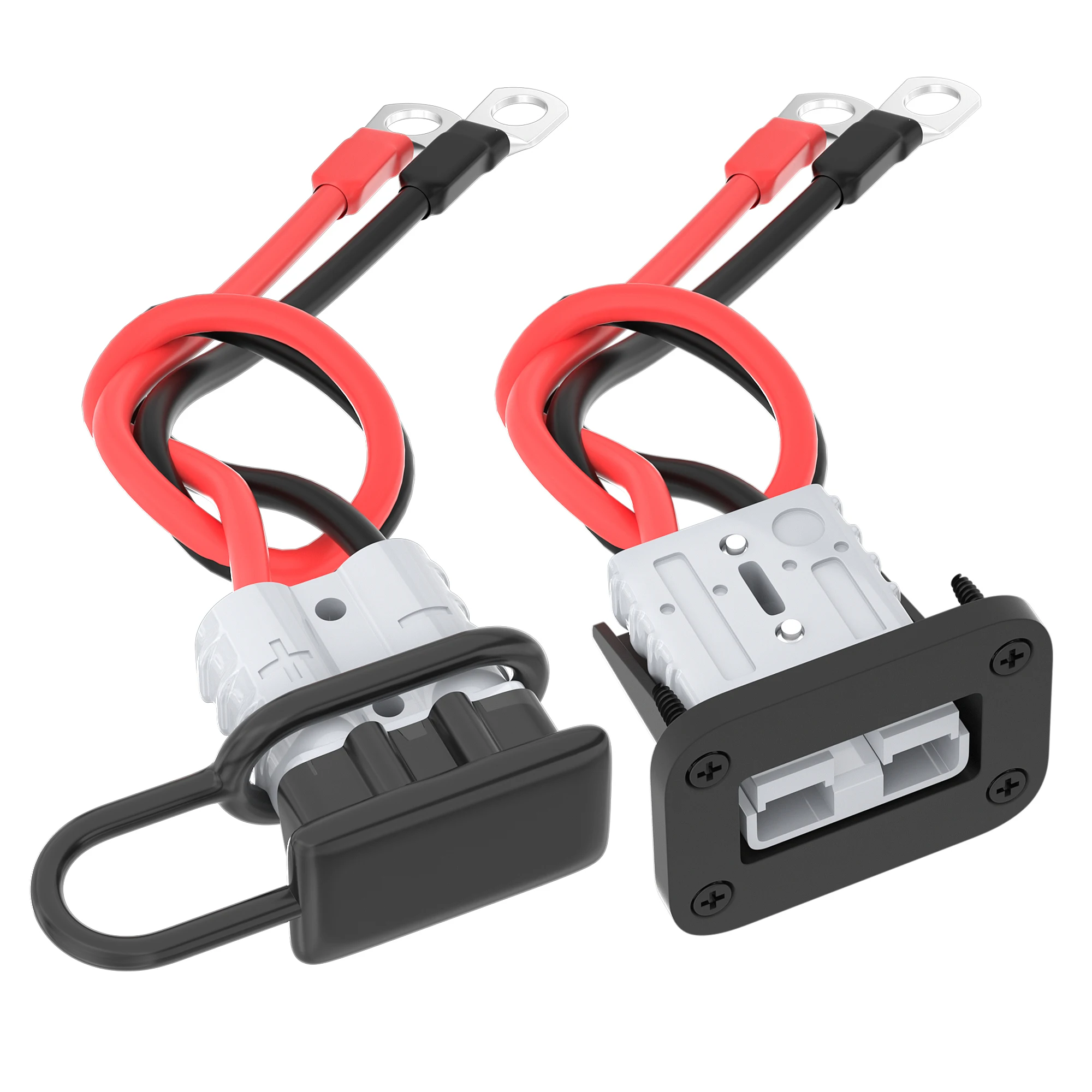 50A Battery Quick Connect Anderson Disconnect Connector 6 to 12 Gauge Battery Cable Connector Quick Disconnect Battery Terminal
50A Battery Quick Connect Anderson Disconnect Connector 6 to 12 Gauge Battery Cable Connector Quick Disconnect Battery Terminal