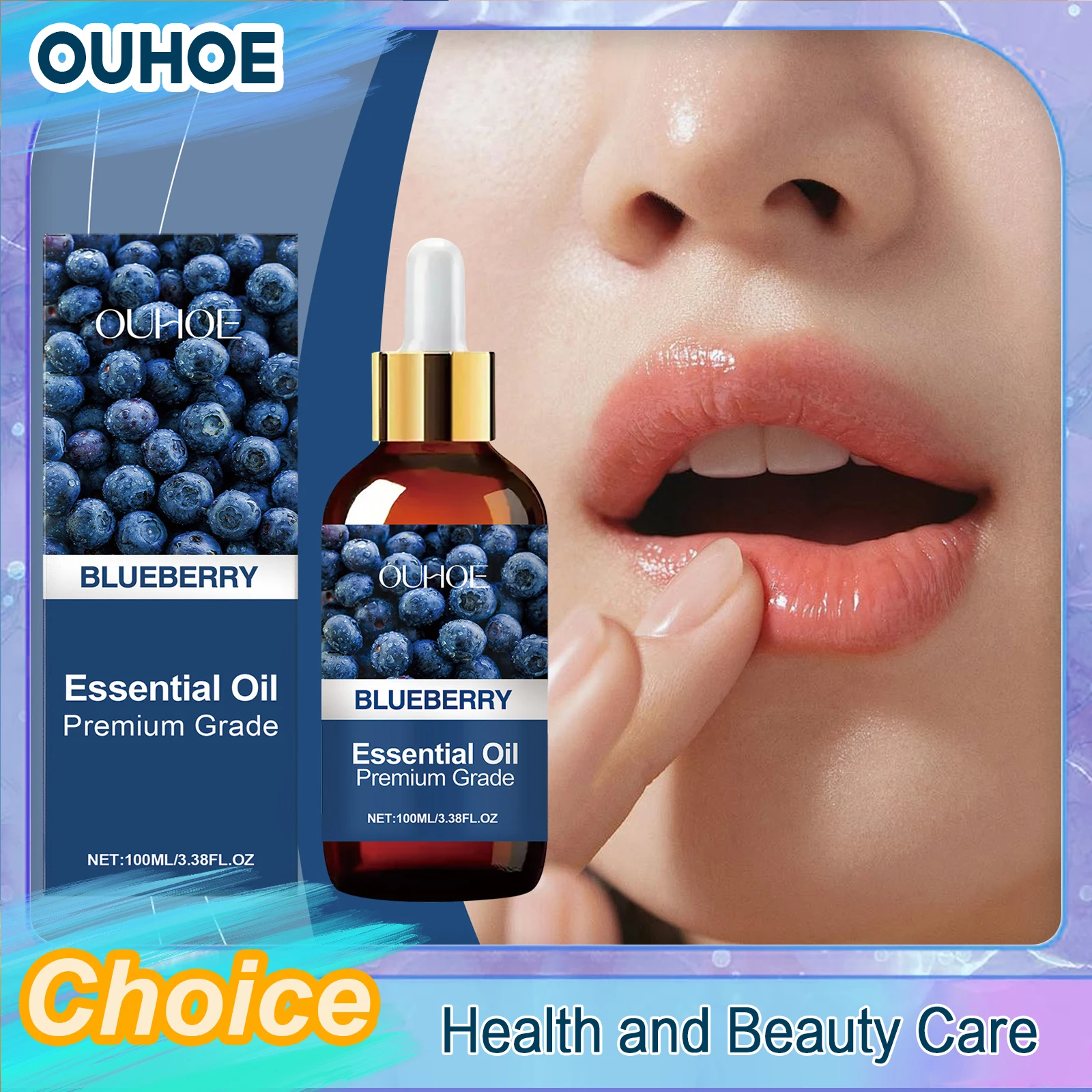 Blueberry Essential Oil Fragrance Fruity Scent Moisturizing Soap Candle Making Home Diffuser Aromatherapy Handmade DIY Skin Care
Blueberry Essential Oil Fragrance Fruity Scent Moisturizing Soap Candle Making Home Diffuser Aromatherapy Handmade DIY Skin Care