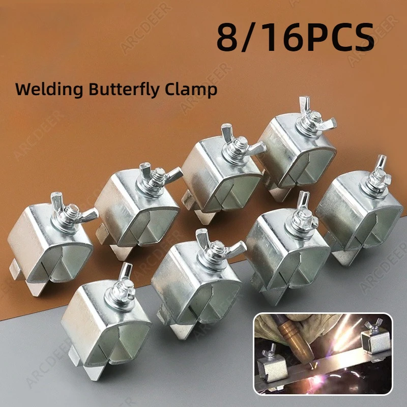 Welding Butterfly Clamp Sheet Metal Butt Clamps Weld Clips Holder Welding Positioner Home/Industrial/Metal/Sheet Metal
Welding Butterfly Clamp Sheet Metal Butt Clamps Weld Clips Holder Welding Positioner Home/Industrial/Metal/Sheet Metal