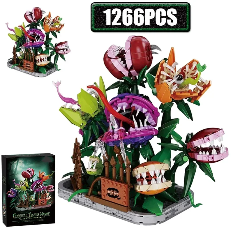 MOC Jungle Killer Man-eating Flower Manor Building Blocks City Creative Simulation Exotic Bricks Educational Toys Children Gifts
MOC Jungle Killer Man-eating Flower Manor Building Blocks City Creative Simulation Exotic Bricks Educational Toys Children Gifts