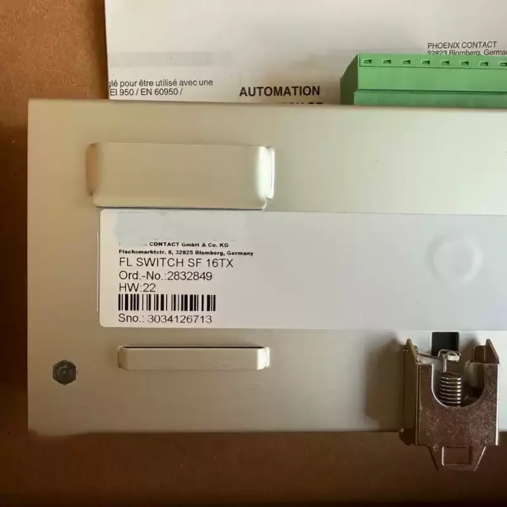 For Phoenix Industrial Ethernet FL SWITCH SF 16TX 2832849
For Phoenix Industrial Ethernet FL SWITCH SF 16TX 2832849