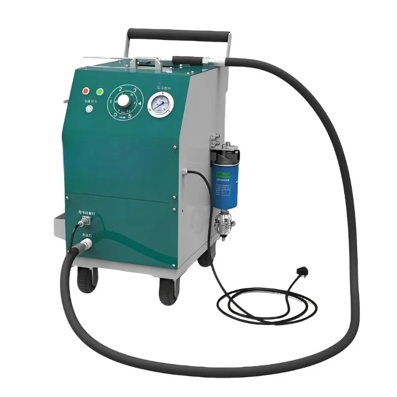 Automobile dry ice cleaning machine, engine combustion chamber throttle removal of carbon deposits dry ice machine
Automobile dry ice cleaning machine, engine combustion chamber throttle removal of carbon deposits dry ice machine