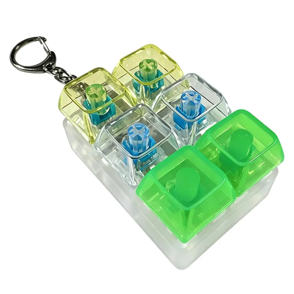 Keyboard Switch Tester Fidget Toy Mechanical Keycap Clicker Stress Relief Desk Keychain Fingertip Gadget
Keyboard Switch Tester Fidget Toy Mechanical Keycap Clicker Stress Relief Desk Keychain Fingertip Gadget