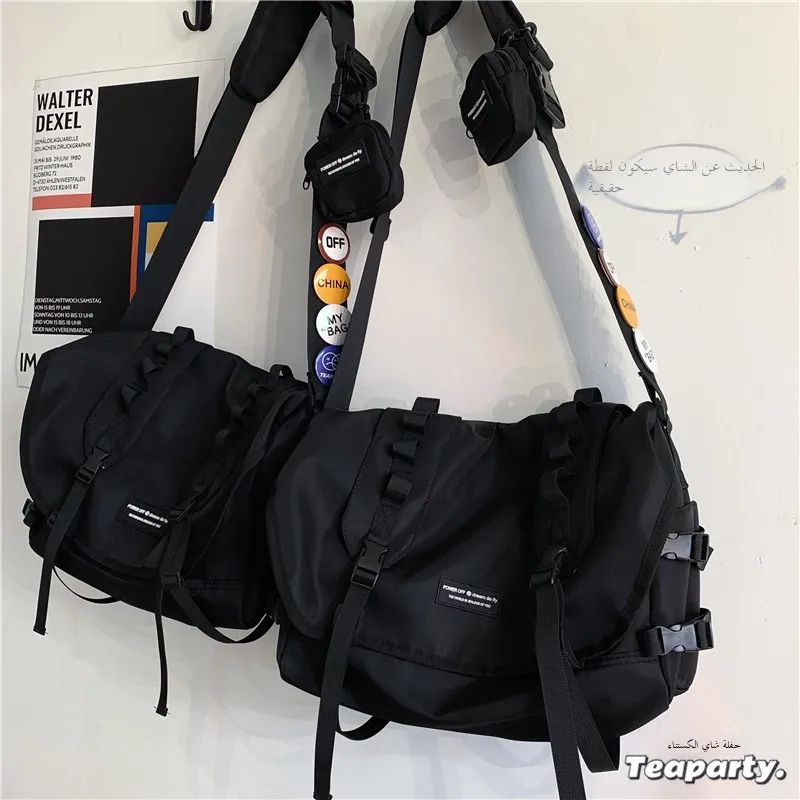 Functional ex Large Size Crossbody Bag Tea Par Harajuku k Sle Ins Retro Workwear Menger Bag for Men And Women
Functional ex Large Size Crossbody Bag Tea Par Harajuku k Sle Ins Retro Workwear Menger Bag for Men And Women