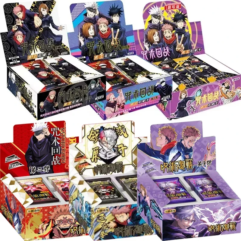 Jujutsu Kaisen Card Gojo Satoru Fushiguro Megumi Itadori Yuji Warlock Japanese Anime Character Games Collection Card Toy Gift
Jujutsu Kaisen Card Gojo Satoru Fushiguro Megumi Itadori Yuji Warlock Japanese Anime Character Games Collection Card Toy Gift