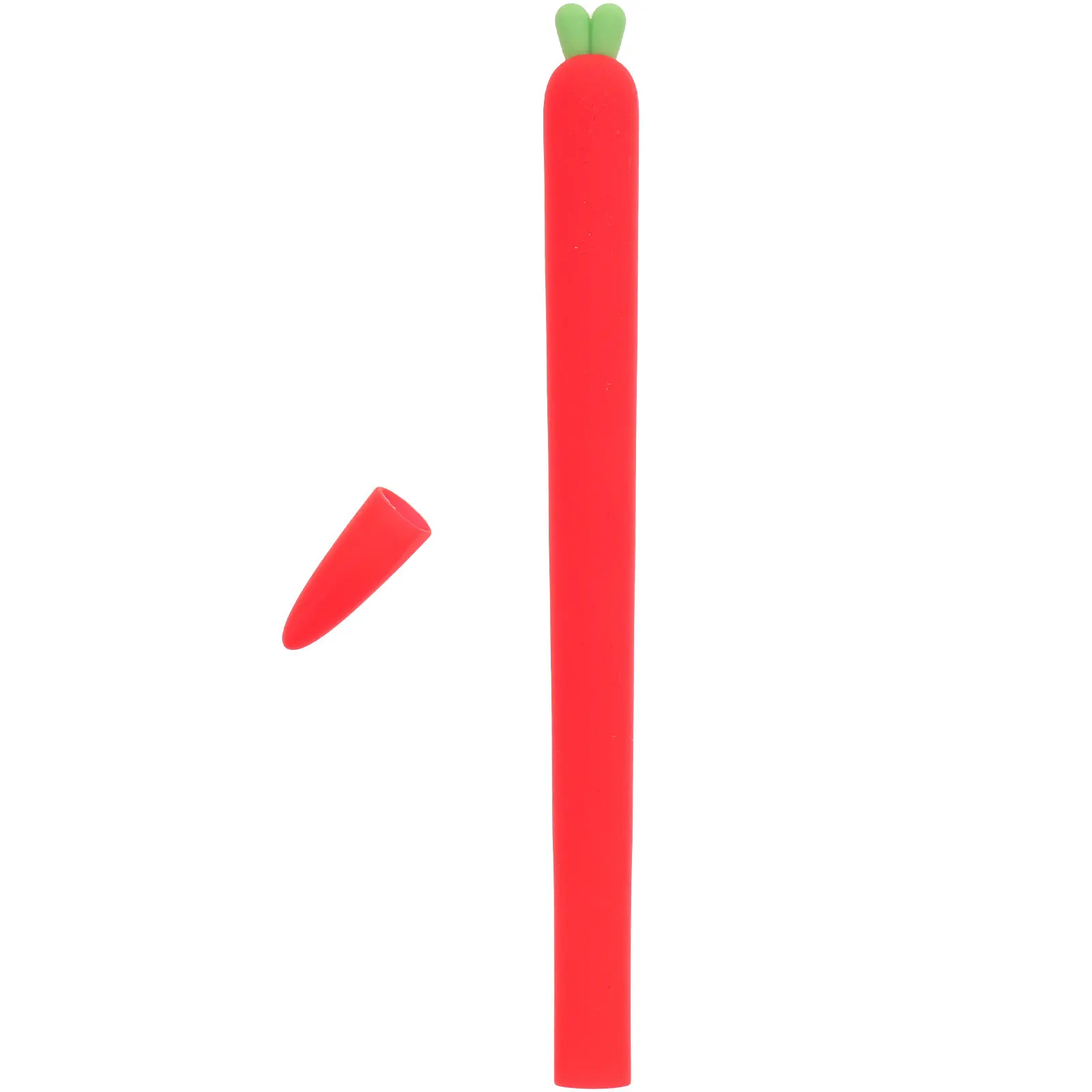 Carrot Shaped Silicone Stylus Grip Holder for Pencil 2 Red Ergonomic Anti Slip Protective Cover Reduces Wrist Fatigue
Carrot Shaped Silicone Stylus Grip Holder for Pencil 2 Red Ergonomic Anti Slip Protective Cover Reduces Wrist Fatigue