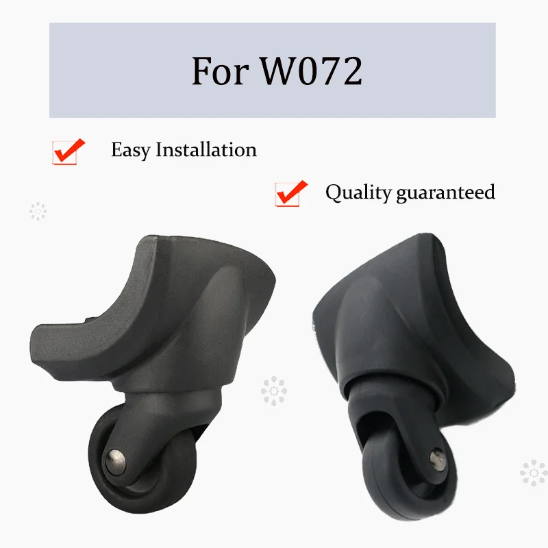For W072 Suitcase Replacement Wheels 360-Degree Swivel Castors Reinforced Rubber for Wear Resistance + Installation Tools
For W072 Suitcase Replacement Wheels 360-Degree Swivel Castors Reinforced Rubber for Wear Resistance + Installation Tools