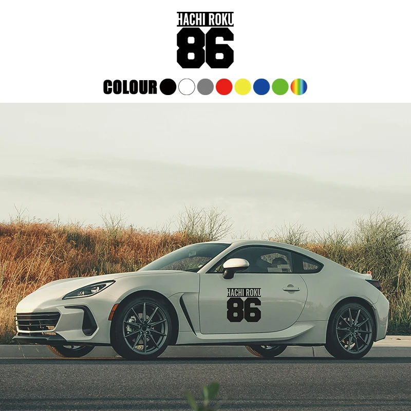 Hachiroku 86 Car Sticker Decal Car Door Body Sports Racing Style Decal Waterproof Decoration Sticker For Toyota GR86
Hachiroku 86 Car Sticker Decal Car Door Body Sports Racing Style Decal Waterproof Decoration Sticker For Toyota GR86
